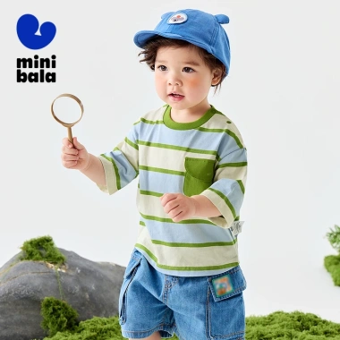 Minibala Áo Thun Mùa Hè Bé Trai và Bé Gái Tay Ngắn Không Dính Nhanh Khô - Giá ưu đãi 376.920 VND