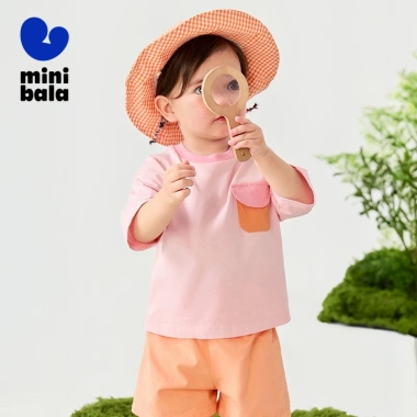 Minibala Áo Thun Mùa Hè Bé Trai và Bé Gái Tay Ngắn Không Dính Nhanh Khô - Giá ưu đãi 376.920 VND 3 Minibala Áo Thun Mùa Hè Bé Trai và Bé Gái Tay Ngắn Không Dính Nhanh Khô - Giá ưu đãi 376.920 VND 3