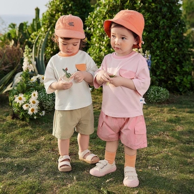 Minibala Áo Thun Mùa Hè Bé Trai và Bé Gái Tay Ngắn Không Dính Nhanh Khô - Giá ưu đãi 376.920 VND