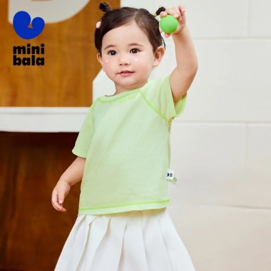 Minibala Áo Thun Unisex Bé Mùa Hè - Hút Mồ Hôi Nhanh, Khô, Tay Ngắn, Giá 265.680₫