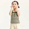 Minibala áo vest bé gái mùa hè co giãn, thời trang khối màu, da thân thiện – 288k 5