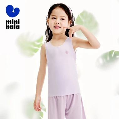 Minibala Áo Vest Mùa Hè Thoáng Khí Modal cho Bé Trai và Bé Gái - Thấm Hút Mồ Hôi, Giá 143.640 VND 5