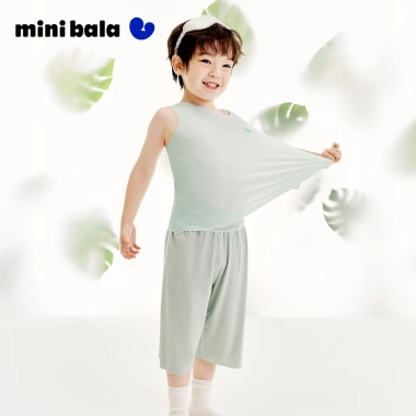 Minibala Áo Vest Mùa Hè Thoáng Khí Modal cho Bé Trai và Bé Gái - Thấm Hút Mồ Hôi, Giá 143.640 VND 7