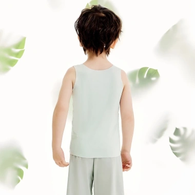 Minibala Áo Vest Mùa Hè Thoáng Khí Modal cho Bé Trai và Bé Gái - Thấm Hút Mồ Hôi, Giá 143.640 VND 8