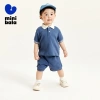 Minibala Bộ 2 Món Áo Thun Ngắn Tay + Quần Short Thể Thao Dành Cho Bé Trai và Bé Gái - Giá 409.320 VND 4