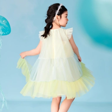 Minibala Đầm Cotton Bé Gái Mùa Hè Gạc Shag Rời Thời Trang Giá 651.240 VND
