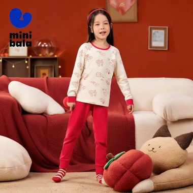 Minibala Đồ Lót Giữ Nhiệt Cotton Nguyên Chất Mùa Đông Cho Bé Trai & Bé Gái - Giá Ưu Đãi 397.440 VND