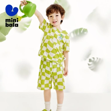 Minibala Đồ Ngủ Cotton Mỏng Thoáng Khí Cho Bé Trai & Bé Gái Mùa Hè - Giá 288k 8