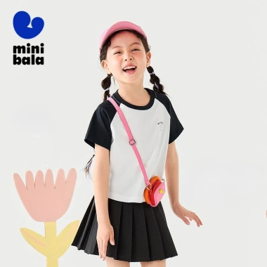 Minibala Girls Cool-Feel áo thun ngắn tay mẹ và bé, thoáng mát, chỉ 376.920₫ 2