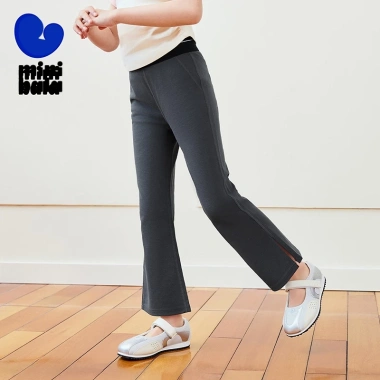 Minibala Quần Bé Gái Co Giãn Dành Cho Mùa Hè Nhẹ Dài Thích Hợp Tập Yoga 2