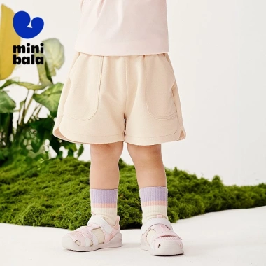 Minibala Quần Short Co Giãn Bé Trai & Gái Mùa Hè - Chống ẩm Khô, Giá 440k