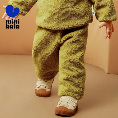 Minibala Quần Trẻ Em Giả Lambswool Sang Trọng Cho Bé Trai và Bé Gái - 311.040đ 2