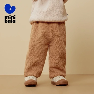 Minibala Quần Trẻ Em Giả Lambswool Sang Trọng Cho Bé Trai và Bé Gái - 311.040đ 3