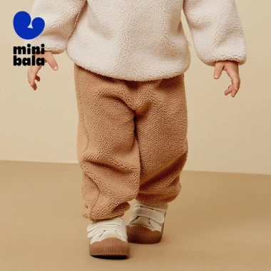 Minibala Quần Trẻ Em Giả Lambswool Sang Trọng Cho Bé Trai và Bé Gái - 311.040đ 4