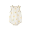Minibala Romper Bé Trai và Bé Gái Lưới Thoáng Khí Tam Giác Bò Một Mảnh Mùa Hè Không Dính 3
