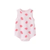 Minibala Romper Bé Trai và Bé Gái Lưới Thoáng Khí Tam Giác Bò Một Mảnh Mùa Hè Không Dính 5