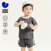 Minibala Tay Ngắn Cotton Mùa Hè 2.024 Cho Bé Trai và Bé Gái Đồ Mới Thoải Mãn