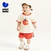Minibala Tay Ngắn Cotton Mùa Hè 2.024 Cho Bé Trai và Bé Gái Đồ Mới Thoải Mãn 7