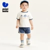 Minibala Tay Ngắn Cotton Mùa Hè 2.024 Cho Bé Trai và Bé Gái Đồ Mới Thoải Mãn 9