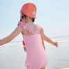 Minibala UPF50 Đồ Bơi Bé Gái Mùa Hè Nhẹ Mát Chống Nắng, Một Mảnh Giá 385k 2