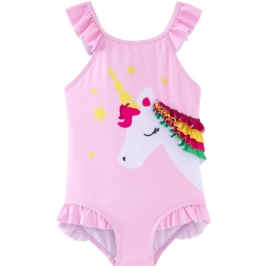 Minibala UPF50 Đồ Bơi Bé Gái Mùa Hè Nhẹ Mát Chống Nắng, Một Mảnh Giá 385k