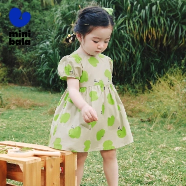 Minibala Váy bé gái tay phồng cotton ngọt ngào, thoải mái – Váy công chúa giá ưu đãi 409.320₫ 2