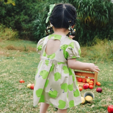 Minibala Váy bé gái tay phồng cotton ngọt ngào, thoải mái – Váy công chúa giá ưu đãi 409.320₫ 4