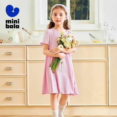 Minibala Váy Ngủ Mùa Hè Bé Gái Thân Thiện Da Mềm Mại Thoáng Khí Giá 376.920đ 4