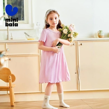 Minibala Váy Ngủ Mùa Hè Bé Gái Thân Thiện Da Mềm Mại Thoáng Khí Giá 376.920đ 5