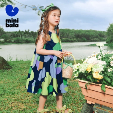 Minibala Xe Tăng Đầm Trẻ Em Đầm Công Chúa Bướm Cotton Ngọt Ngào - Giá 578.880₫