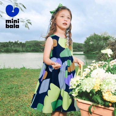 Minibala Xe Tăng Đầm Trẻ Em Đầm Công Chúa Bướm Cotton Ngọt Ngào - Giá 578.880₫