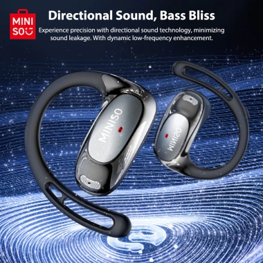 MINISO AI Tai nghe dịch thuật V6.0 Bluetooth HIFI IPX5, âm thanh thể thao - Giá 239k