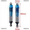 Mintt 2 Chiếc Phuộc Nhún HSP 106.004 Màu Xanh Dương cho Buggy 1:10 - Giảm Xóc Mượt 2