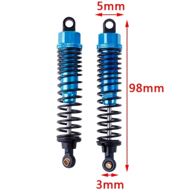 Mintt 2 Chiếc Phuộc Nhún HSP 106.004 Màu Xanh Dương cho Buggy 1:10 - Giảm Xóc Mượt 8 Mintt 2 Chiếc Phuộc Nhún HSP 106.004 Màu Xanh Dương cho Buggy 1:10 - Giảm Xóc Mượt 8