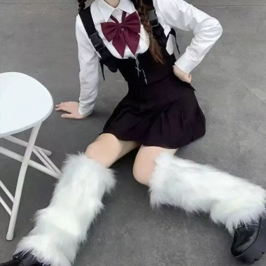 MIQUELCQ Boots Cover Lông Thú Giả Dày Gothic Nơ Trắng Kawaii Y2K - Lông Chân Ấm Áp Dài Ống Tất Nữ Giá 82.944 VND 5 MIQUELCQ Boots Cover Lông Thú Giả Dày Gothic Nơ Trắng Kawaii Y2K - Lông Chân Ấm Áp Dài Ống Tất Nữ Giá 82.944 VND 5