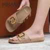 Mirano Dép Sandal Nữ Đế Dày Chống Trơn Trượt - Thời Trang Hàn Quốc Mùa Hè 112k 8