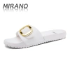 Mirano Dép Sandal Nữ Đế Dày Chống Trơn Trượt - Thời Trang Hàn Quốc Mùa Hè 112k 10