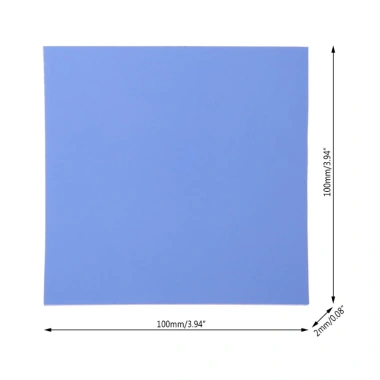 Mis 100mm x 100mm x 2mm Tấm Silicon Dẫn Nhiệt CPU Chip - Tản Nhiệt, Làm Mát, 65.340 VND 9