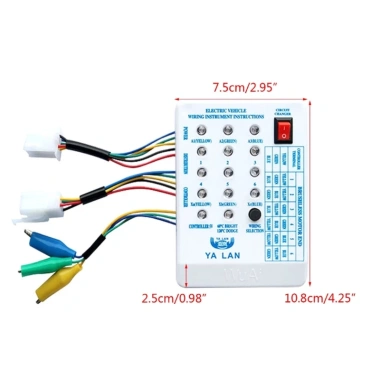 MIS 24V-120V Động Cơ Xe Máy Không Chổi Than - Máy Dò Kiểm Tra Xe Tay Ga Ô Tô DIY 179.300₫