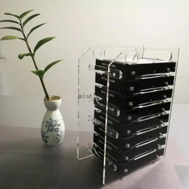 MIS 3.5 DIY Giá Đỡ Acrylic Đĩa Cứng Bay Ngoài Bàn Máy Tính - HDD, Hộp Bảo Quản
