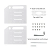 MIS 3.5 DIY Giá Đỡ Acrylic Đĩa Cứng Bay Ngoài Bàn Máy Tính - HDD, Hộp Bảo Quản 7
