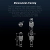 MIS 3D Hotend Nâng Cấp Nhiệt Nhanh 24V 48W Lõi Sưởi Gốm Heatbreak Ưu Đãi 428.560₫ 5