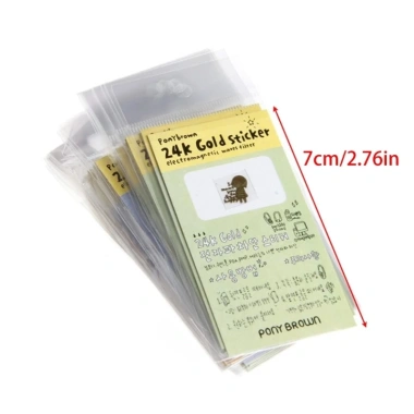 MIS 50 Miếng Dán Camera Di Động Mạ Vàng Hoạt Hình Hàn Quốc - Chống Bức Xạ, 62.920 VND