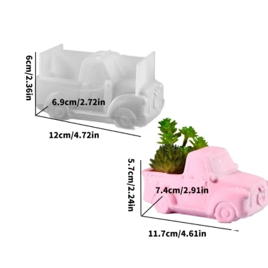 MIS Đa Năng Silicone Hình Ô Tô - Khuôn Chậu Cây Mọng Nước, Giá Ưu Đãi 122.403 VND