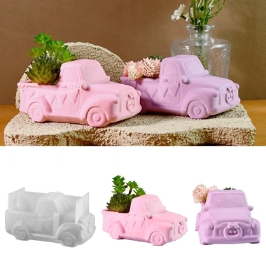 MIS Đa Năng Silicone Hình Ô Tô - Khuôn Chậu Cây Mọng Nước, Giá Ưu Đãi 122.403 VND