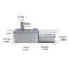 MIS Động cơ điện giảm tốc JGY370 6V-12V-24V, tốc 2-375 vòng/ph, mô-men xoắn mạnh - Giá 160.160đ 2