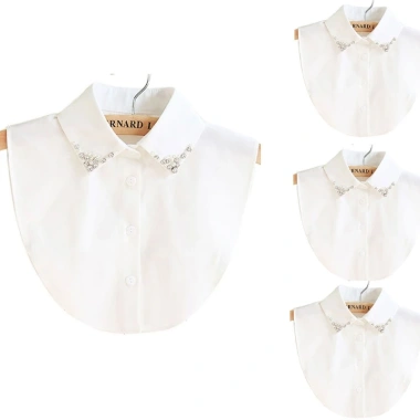 Miss Cổ Áo Sơ Mi Giả Đính Đá Thời Trang - Giá chỉ 160,812 VND, giảm tới 23% 2 Miss Cổ Áo Sơ Mi Giả Đính Đá Thời Trang - Giá chỉ 160,812 VND, giảm tới 23% 2