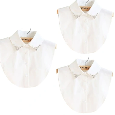 Miss Cổ Áo Sơ Mi Giả Đính Đá Thời Trang - Giá chỉ 160,812 VND, giảm tới 23% 5 Miss Cổ Áo Sơ Mi Giả Đính Đá Thời Trang - Giá chỉ 160,812 VND, giảm tới 23% 5