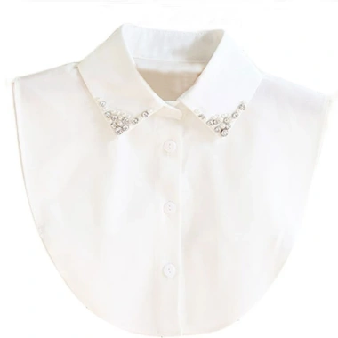 Miss Cổ Áo Sơ Mi Giả Đính Đá Thời Trang - Giá chỉ 160,812 VND, giảm tới 23%