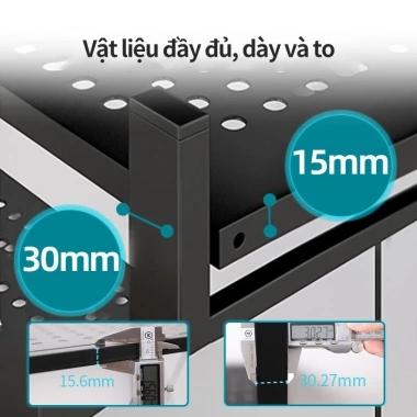 MIST Kệ Để Đồ Gấp Gọn 3-5 Tầng Giá Nhà Bếp và Nhà Tắm Bánh Xe Thép Cacbon Giá 249.000 VND